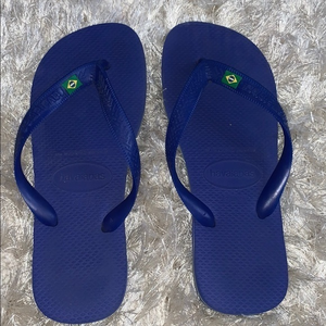Havaianas navy‎ blue Brazilian flip flops